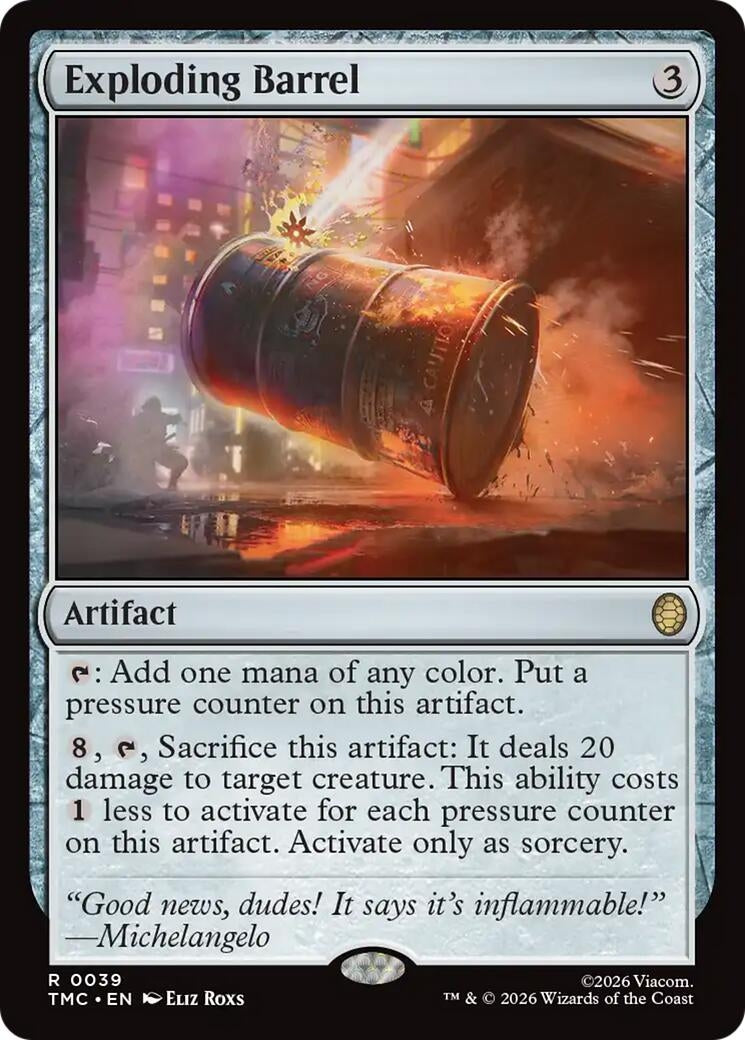 Image for Exploding Barrel (39) (TMC) - Magic: The Gathering
