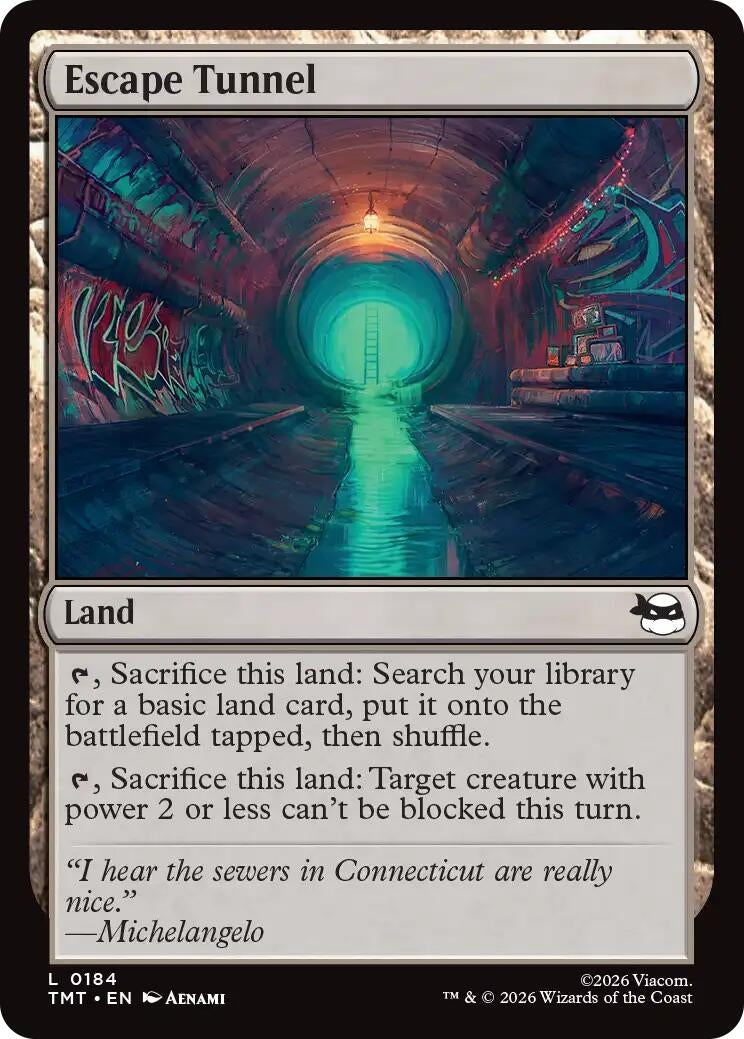 Image for Escape Tunnel (184) (TMT) - Magic: The Gathering
