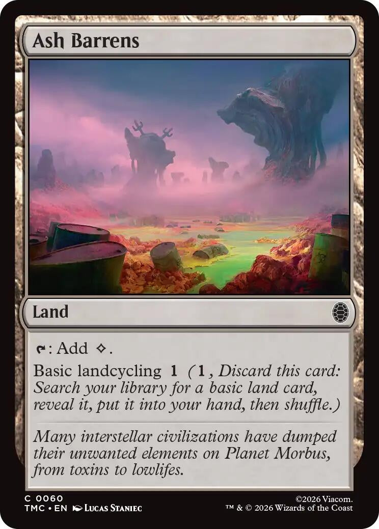 Image for Ash Barrens (60) (TMC) - Magic: The Gathering