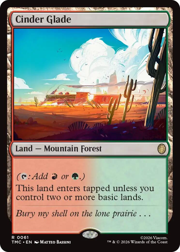 Image for Cinder Glade (61) (TMC) - Magic: The Gathering