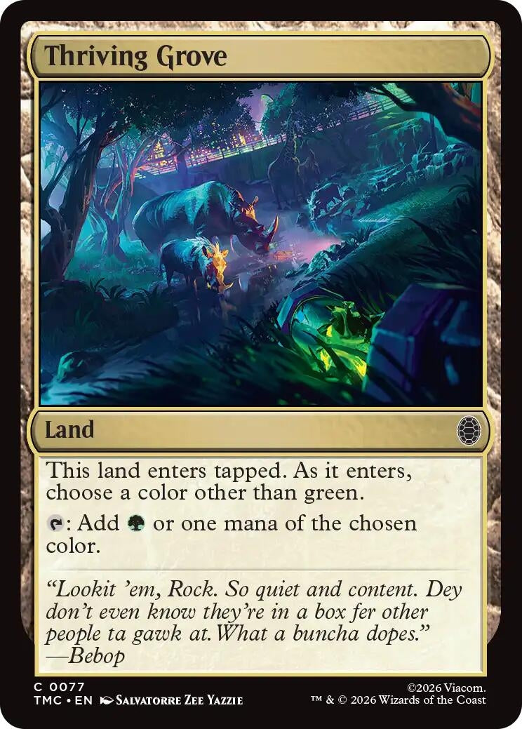 Image for Thriving Grove (77) (TMC) - Magic: The Gathering