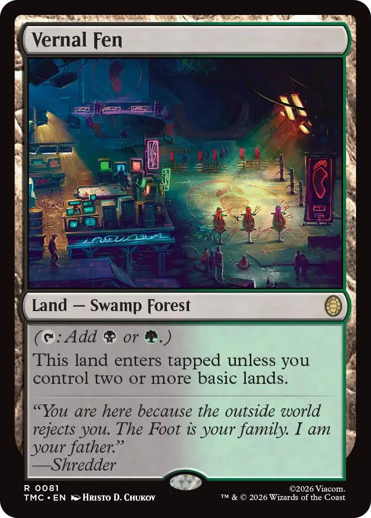 Image for Vernal Fen (81) (TMC) - Magic: The Gathering