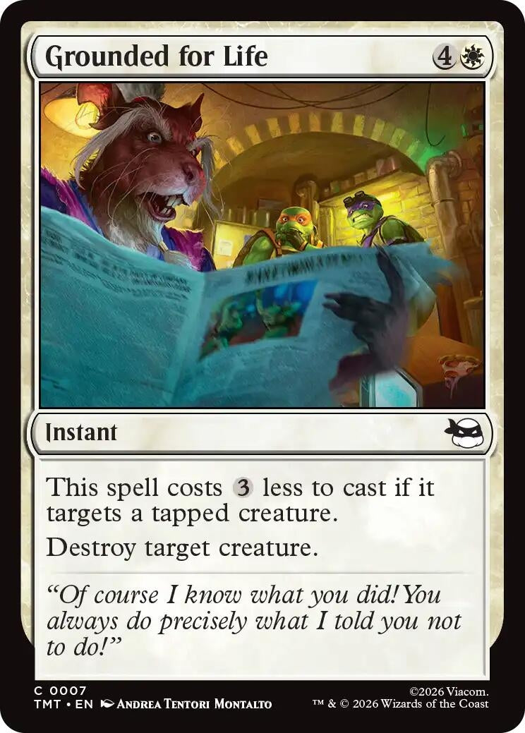 Image for Grounded for Life (7) (TMT) - Magic: The Gathering