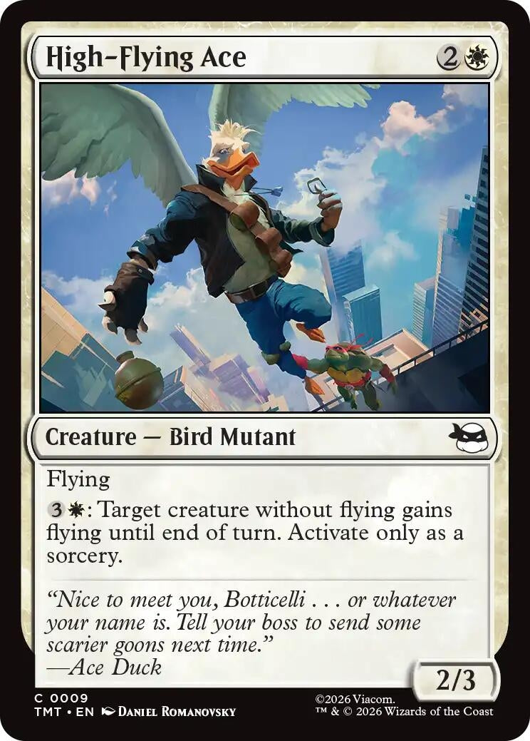 Image for High-Flying Ace (9) (TMT) - Magic: The Gathering