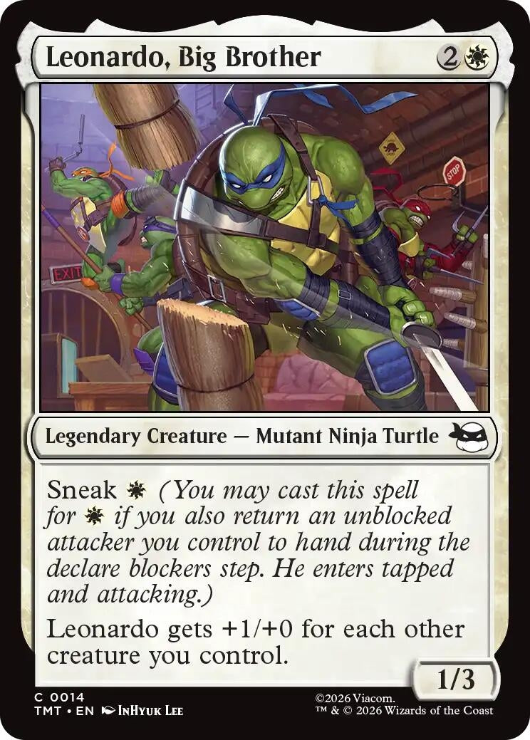 Image for Leonardo, Big Brother (14) (TMT) - Magic: The Gathering
