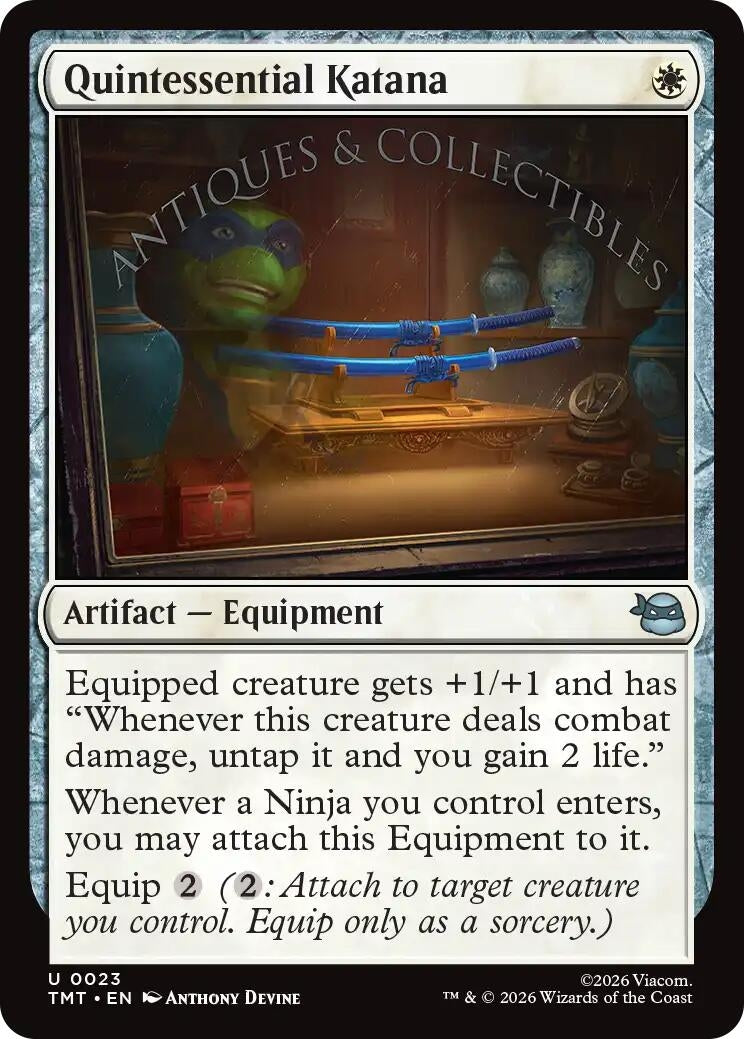 Image for Quintessential Katana (23) (TMT) - Magic: The Gathering