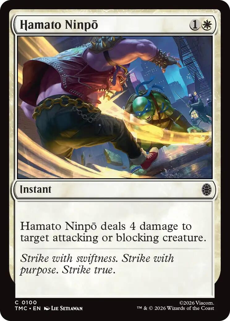 Image for Hamato Ninpo (100) (TMC) - Magic: The Gathering