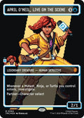Image for April O'Neil, Live on the Scene (Borderless) (Surge Foil) (84) (TMC) - Magic: The Gathering