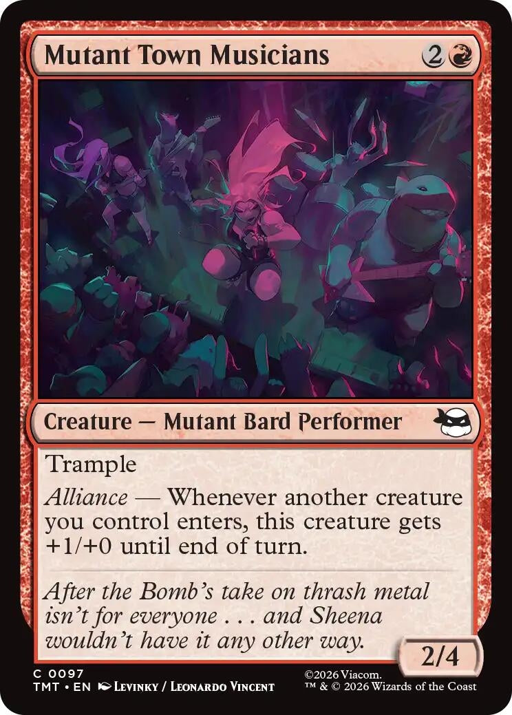Image for Mutant Town Musicians (97) (TMT) - Magic: The Gathering