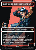 Image for Casey Jones, Back Alley Brute (Borderless) (Surge Foil) (90) (TMC) - Magic: The Gathering