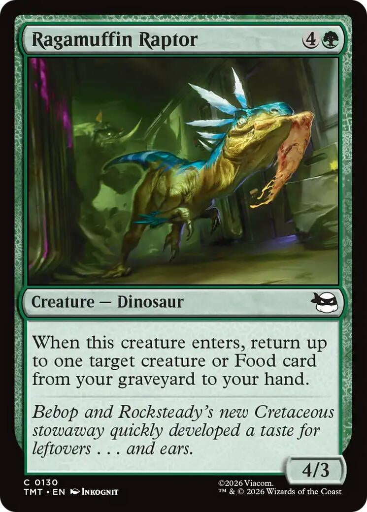 Image for Ragamuffin Raptor (130) (TMT) - Magic: The Gathering