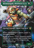 Image for Michelangelo, Weirdness to 11 (Borderless) (214) (TMT) - Magic: The Gathering