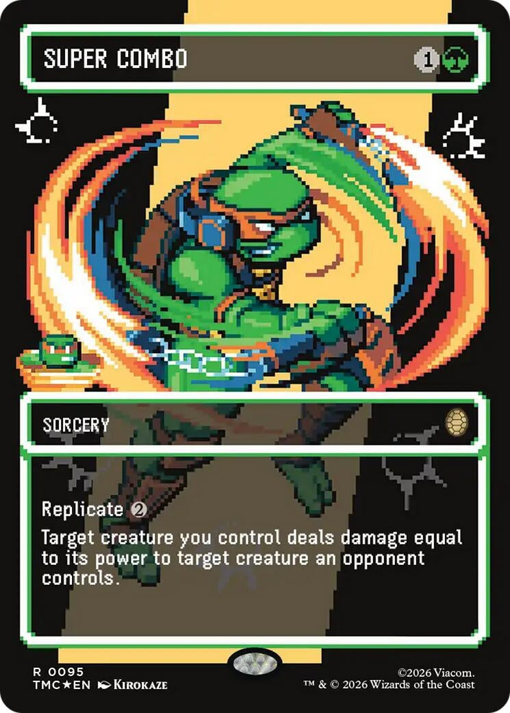 Image for Super Combo (Borderless) (Surge Foil) (95) (TMC) - Magic: The Gathering