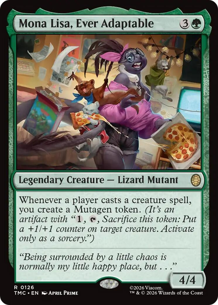 Image for Mona Lisa, Ever Adaptable (126) (TMC) - Magic: The Gathering