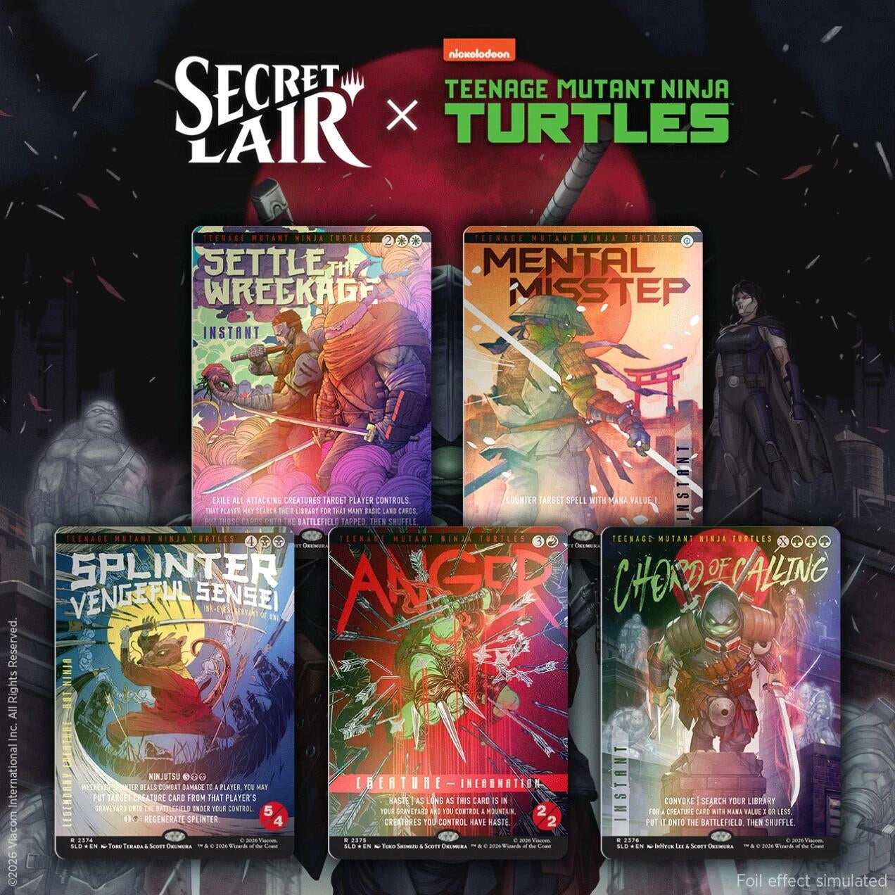 Image for Secret Lair Drop: Secret Lair x Teenage Mutant Ninja Turtles: The Last Ronin - Traditional Foil Edition - Magic: The Gathering
