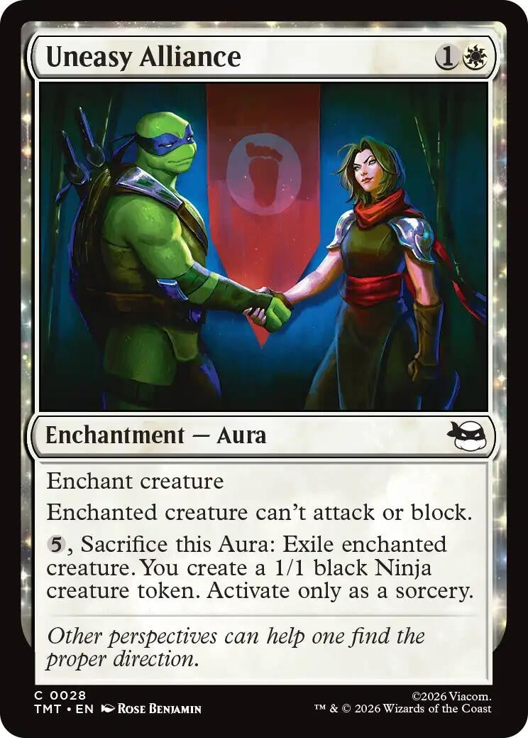 Image for Uneasy Alliance (28) (TMT) - Magic: The Gathering