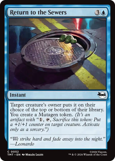 Return to the Sewers (52) (TMT)