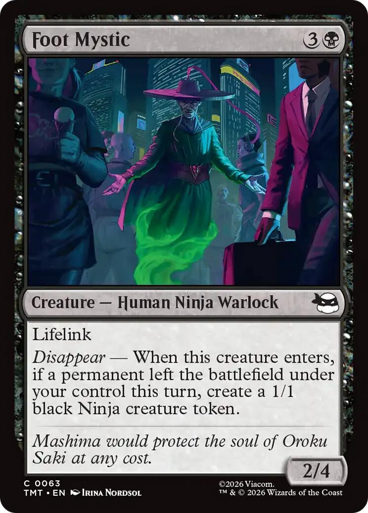 Image for Foot Mystic (63) (TMT) - Magic: The Gathering
