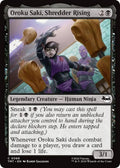 Image for Oroku Saki, Shredder Rising (68) (TMT) - Magic: The Gathering