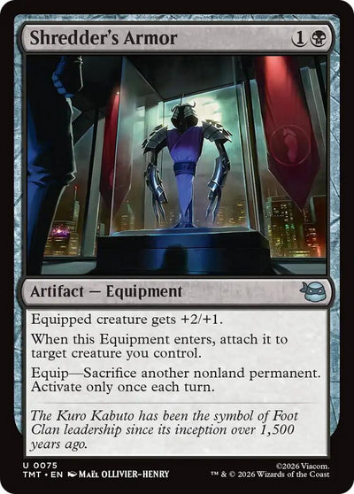 Shredder's Armor (75) (TMT)