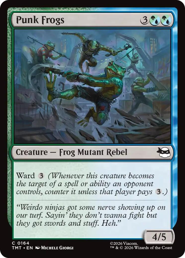 Image for Punk Frogs (164) (TMT) - Magic: The Gathering
