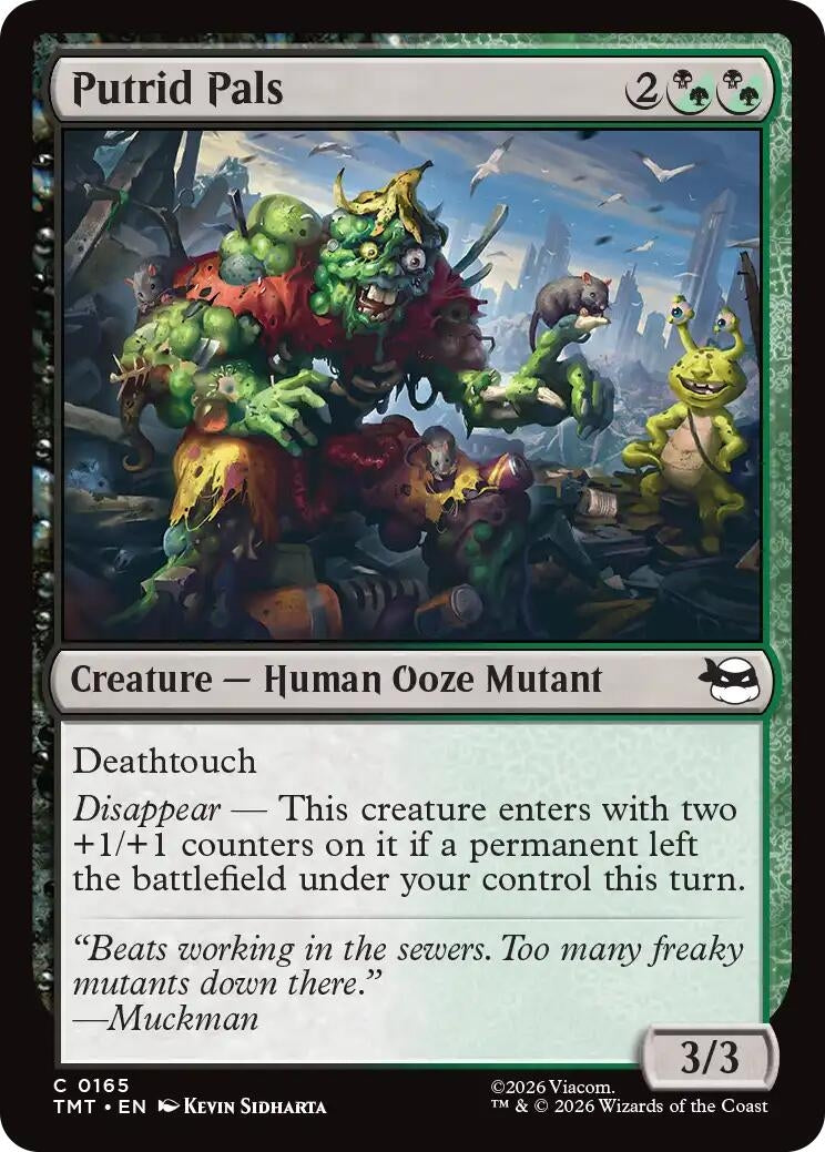 Image for Putrid Pals (165) (TMT) - Magic: The Gathering