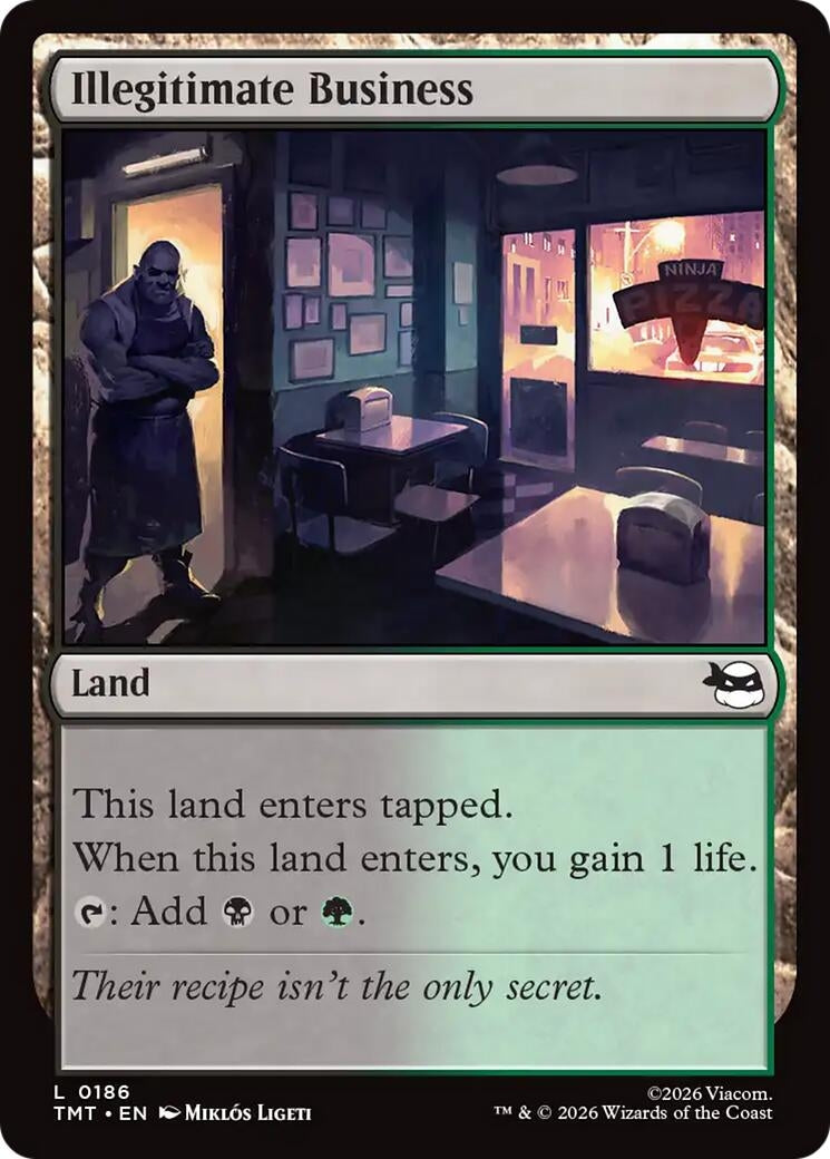Image for Illegitimate Business (186) (TMT) - Magic: The Gathering