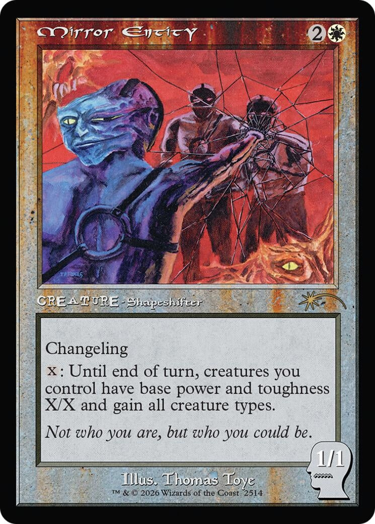 Image for Mirror Entity (2514) (SLD) - Magic: The Gathering