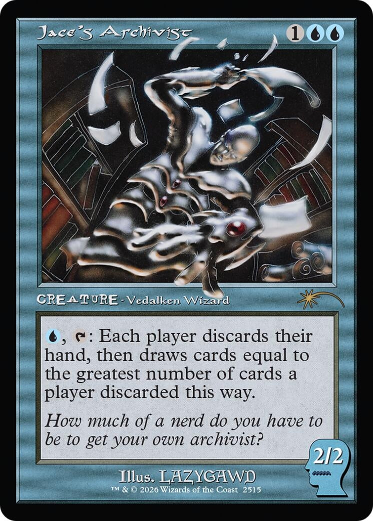 Image for Jace's Archivist (2515) (SLD) - Magic: The Gathering