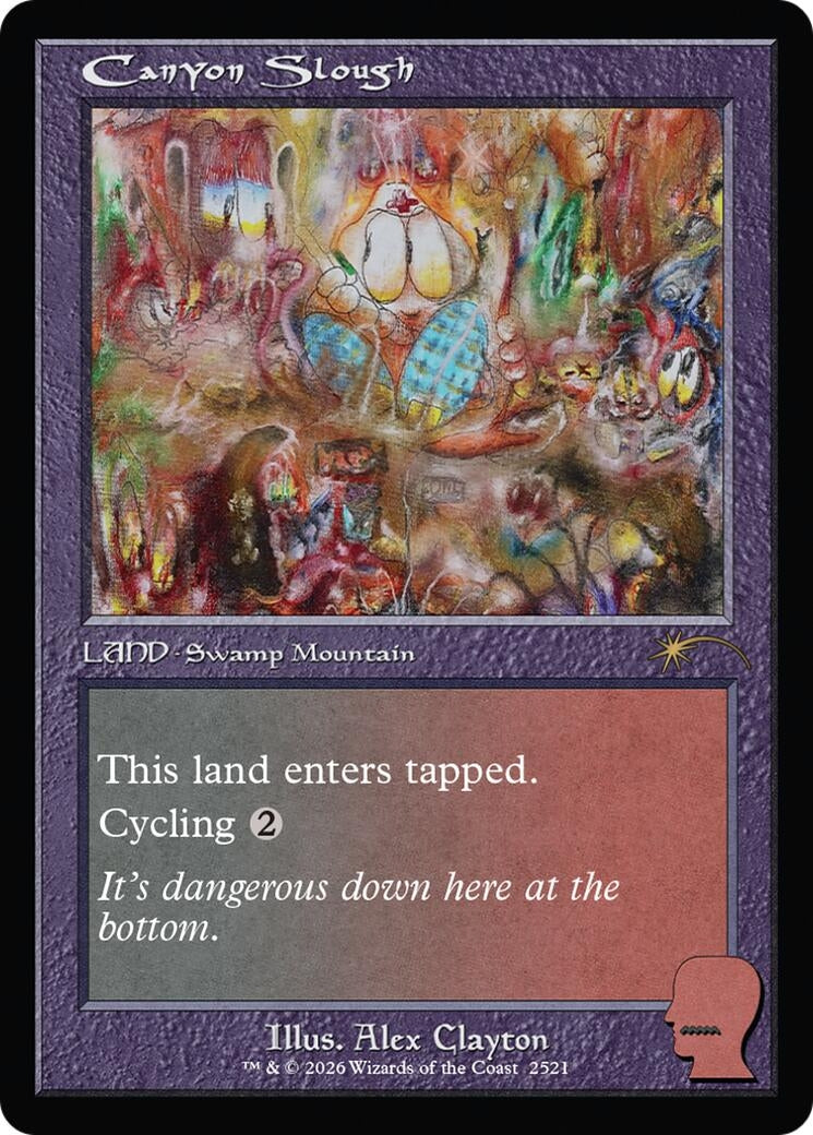 Image for Canyon Slough (2521) (SLD) - Magic: The Gathering