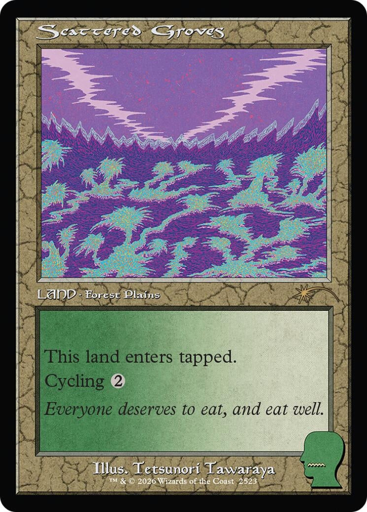 Image for Scattered Groves (2523) (SLD) - Magic: The Gathering
