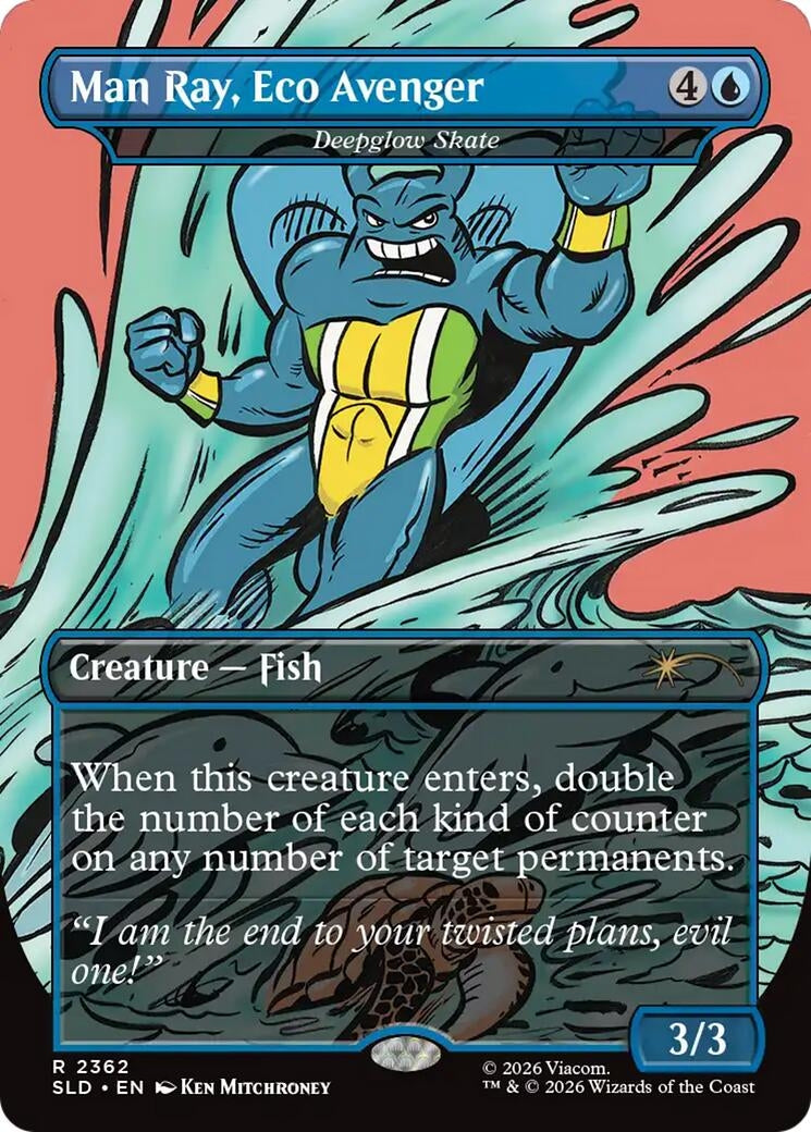 Image for Man Ray, Eco Avenger - Deepglow Skate (2362) (SLD) - Magic: The Gathering