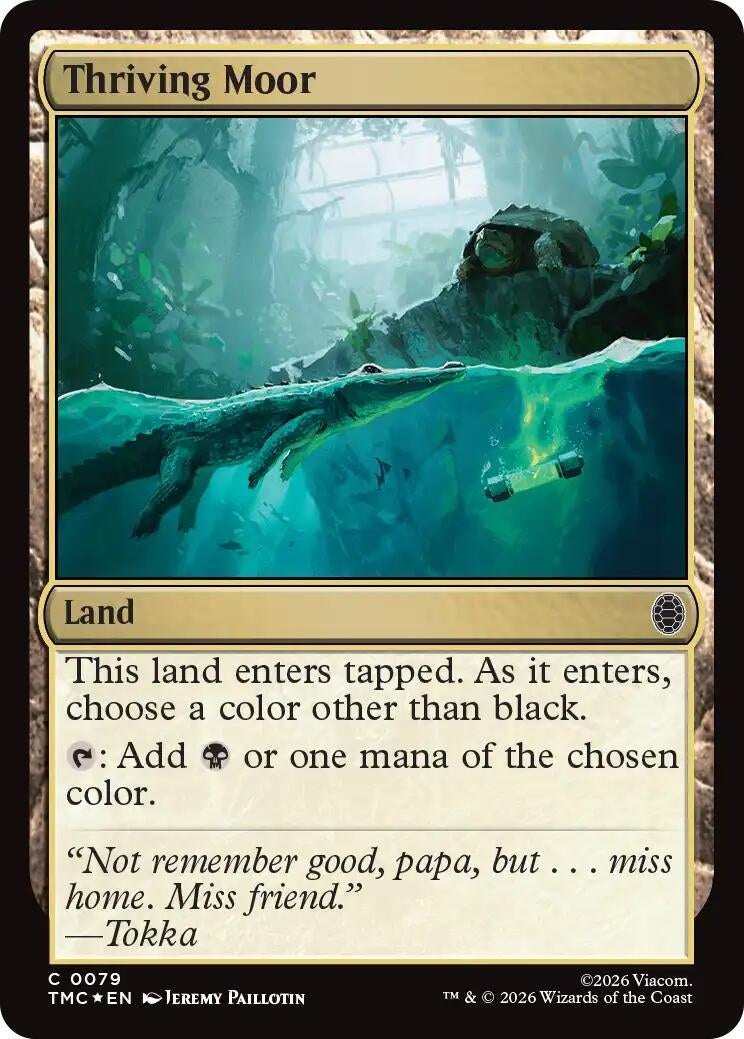 Image for Thriving Moor (Surge Foil) (79) (TMC) - Magic: The Gathering