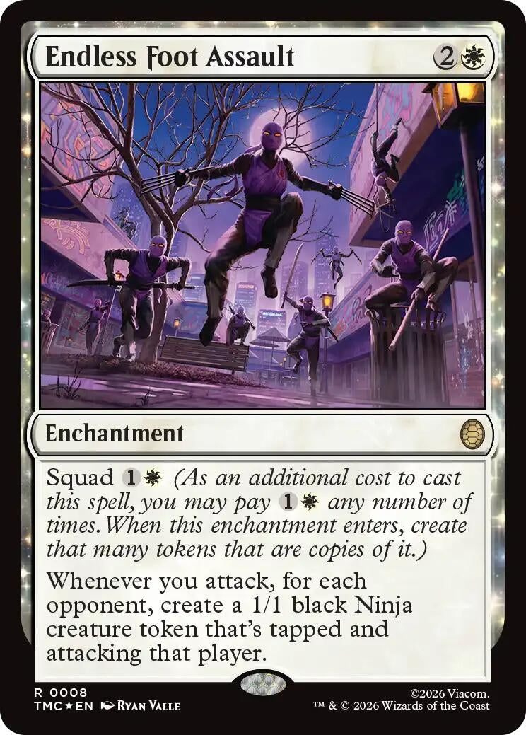 Image for Endless Foot Assault (Surge Foil) (8) (TMC) - Magic: The Gathering