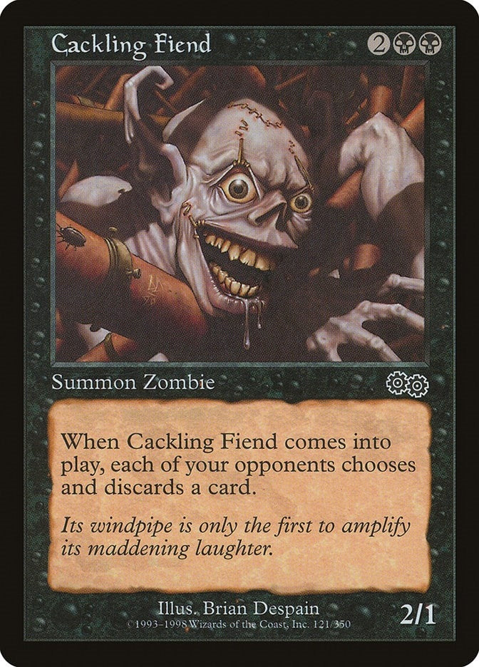 Image for Cackling Fiend (121) (USG) - Magic: The Gathering