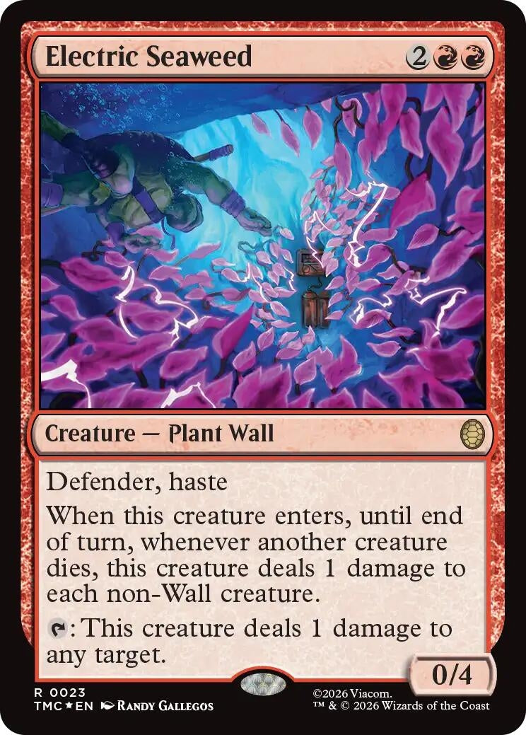 Image for Electric Seaweed (Surge Foil) (23) (TMC) - Magic: The Gathering