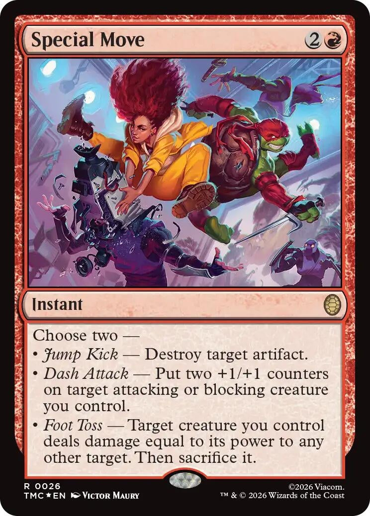Image for Special Move (Surge Foil) (26) (TMC) - Magic: The Gathering