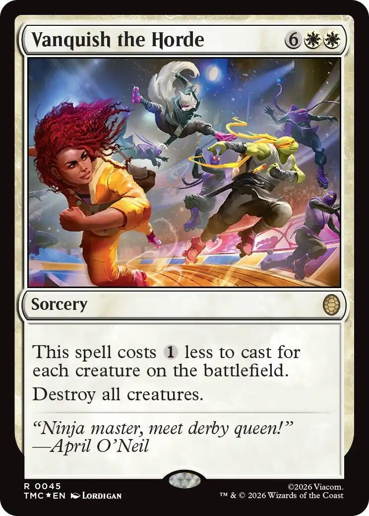 Image for Vanquish the Horde (Surge Foil) (45) (TMC) - Magic: The Gathering