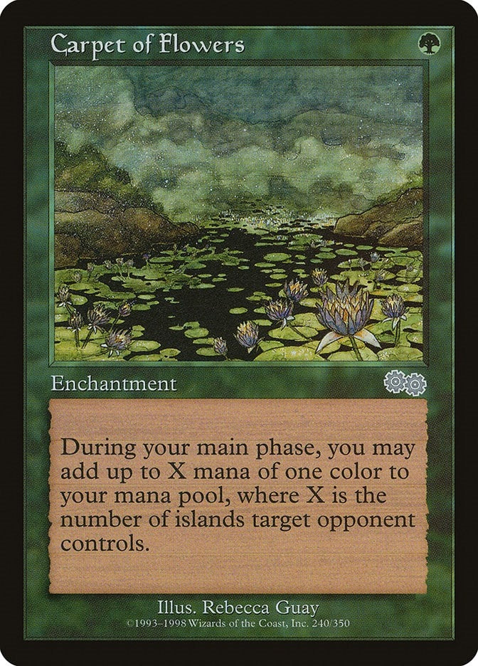 Image for Carpet of Flowers (240) (USG) - Magic: The Gathering
