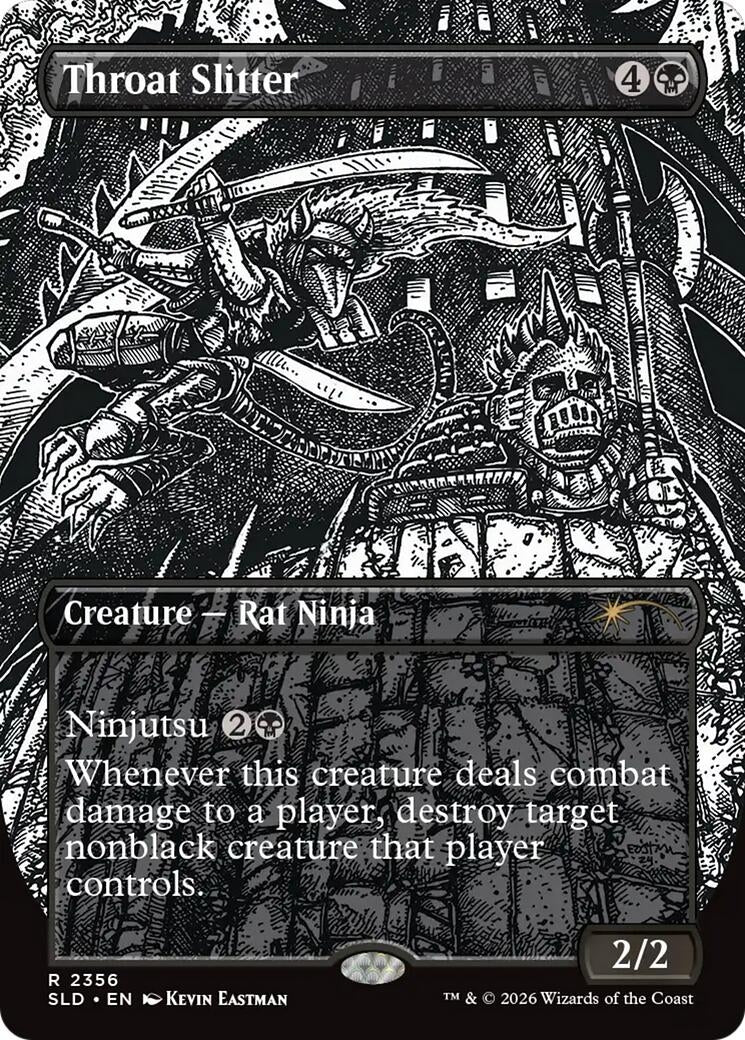 Image for Throat Slitter (2356) (2356) (SLD) - Magic: The Gathering