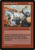 Image for Forked Lightning (POR) - Magic: The Gathering