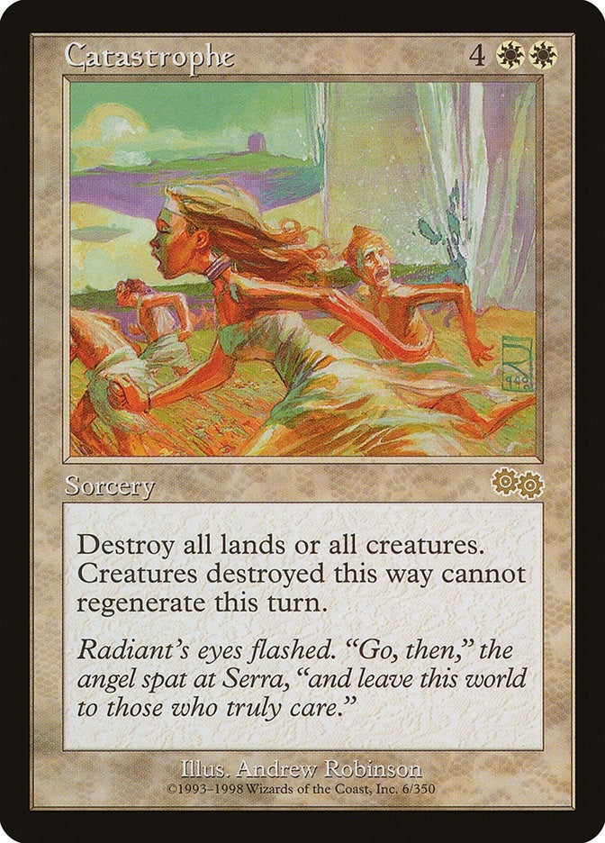 Image for Catastrophe (6) (USG) - Magic: The Gathering