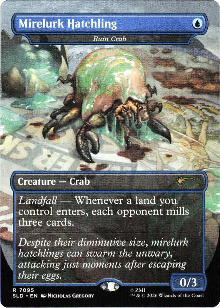 Image for Mirelurk Hatchling - Ruin Crab (7095) (SLD) - Magic: The Gathering