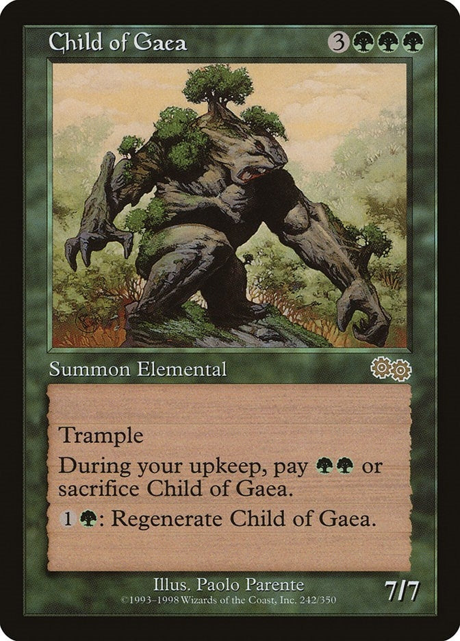 Image for Child of Gaea (242) (USG) - Magic: The Gathering