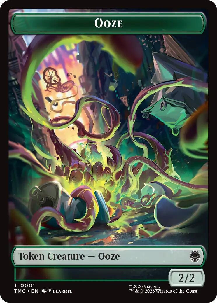 Image for Ooze // Clue Double-Sided Token (1 // 2) (TMC) - Magic: The Gathering