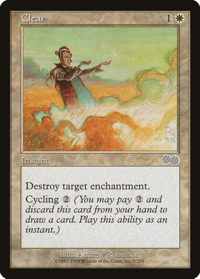 Image for Clear (7) (USG) - Magic: The Gathering