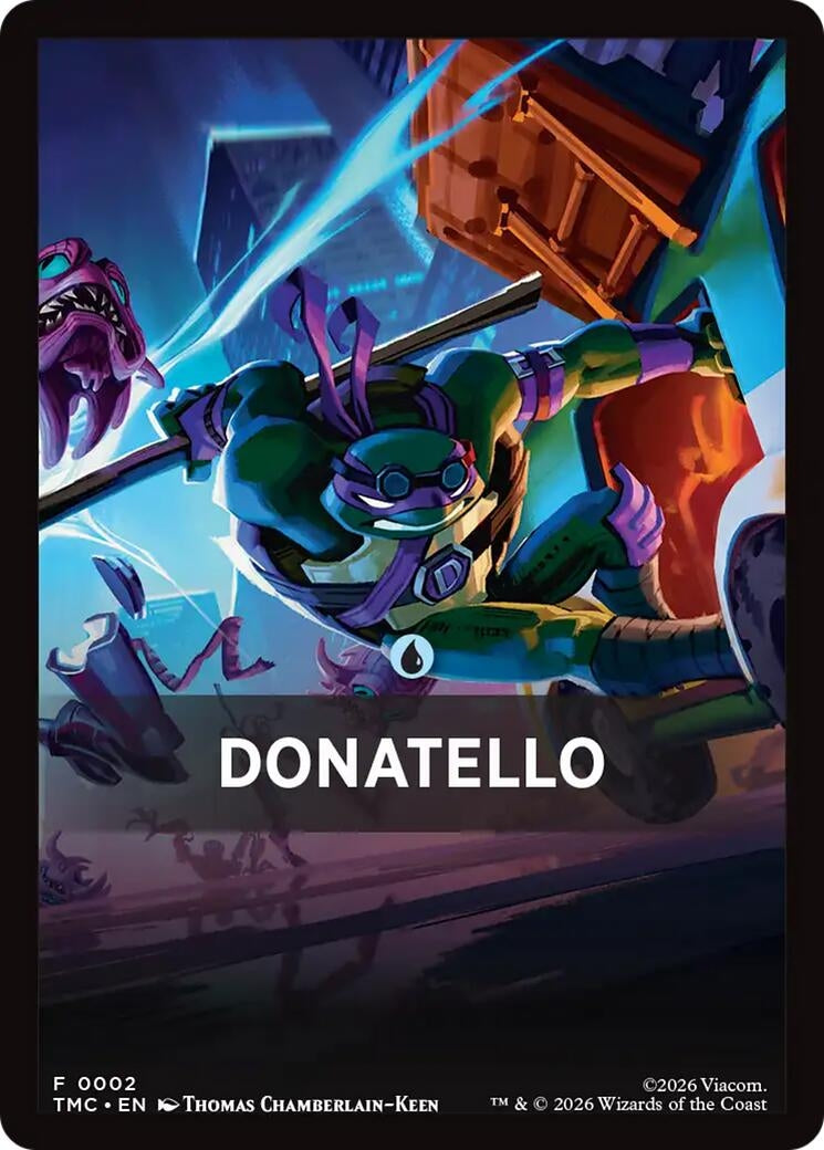 Image for Donatello Theme Card (2) (TMC) - Magic: The Gathering