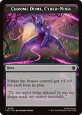 Image for Chrome Dome, Cyber-Ninja (6) (TMC) - Magic: The Gathering