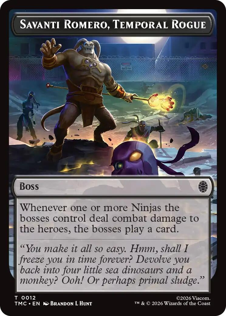 Image for Savanti Romero, Temporal Rogue (12) (TMC) - Magic: The Gathering