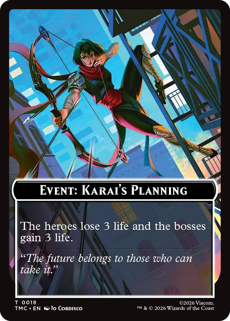 Image for Event: Karai's Planning (18) (TMC) - Magic: The Gathering